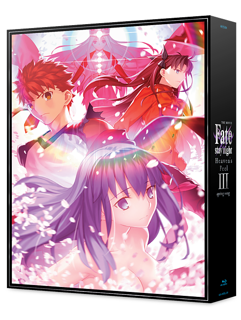 PURCHASE  THE MOVIE Fate/stay night [Heaven's Feel] Ⅲ.spring song Official  USA Website