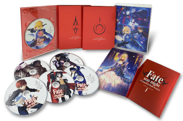 Blu-ray Disc Box  Fate/stay night [Unlimited Blade Works] USA