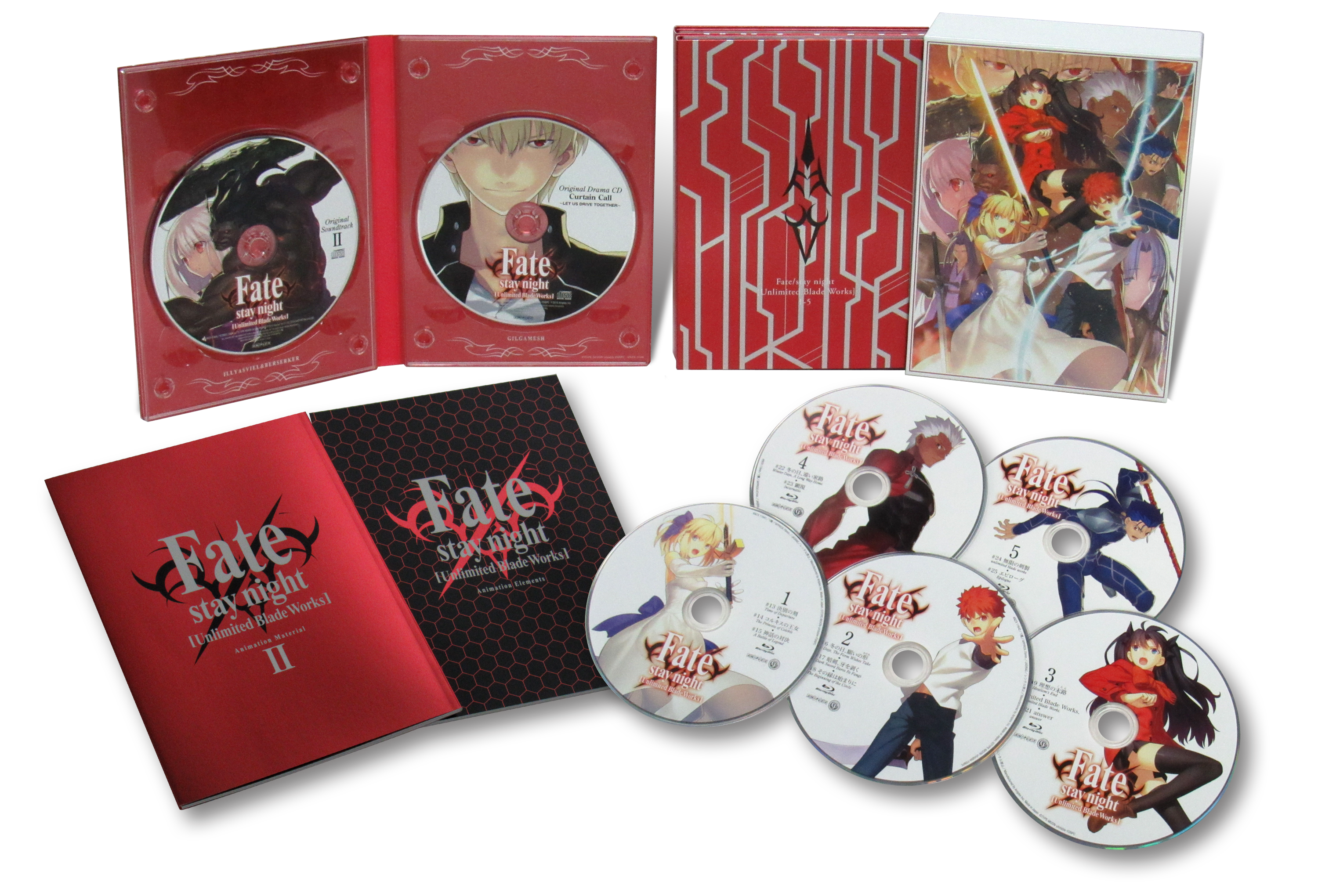 ポンパドー ビター Fate/stay night UBW Blu-ray BOX 完全生産限定盤