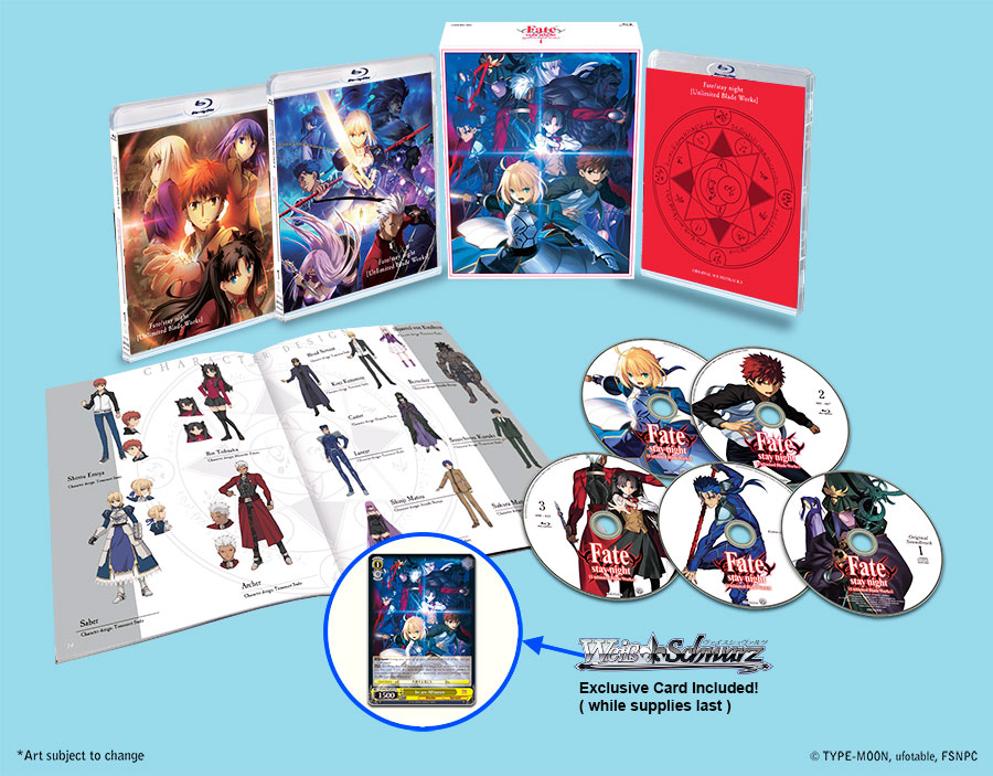 Blu-ray and DVD | Fate/stay night [Unlimited Blade Works] USA 